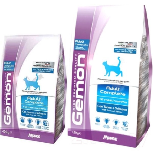 GEMON DRY CAT ADULT COMPLETE Tuna/Salmone