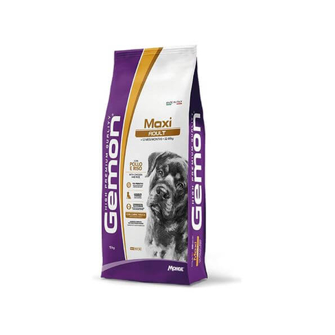 GEMON DRY DOG MAXI ADULT CHICKEN/RICE
