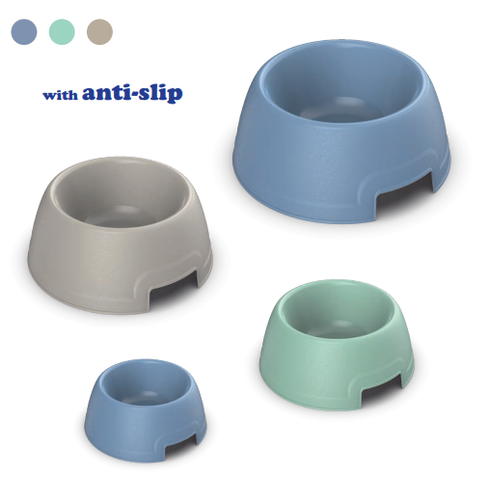 GEORPLAST Миска пластик. Lucky Round Bowl Antislip