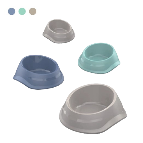 GEORPLAST Миска пластиковая Wave 3 Antislip 23,5 x 23,5 x 10 h