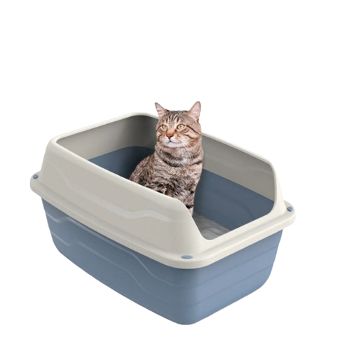 GEORPLAST Litieră tăviță pentru pisici Colosseo Very high edge 56x40xh30cm