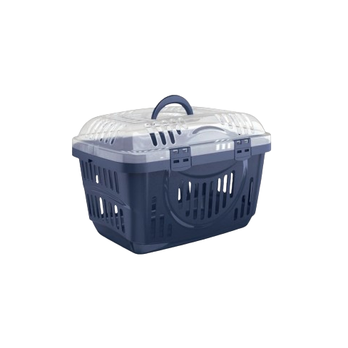 GEORPLAST Переноска пластиковая Rocket Transp. Top open 49x33x33h cm