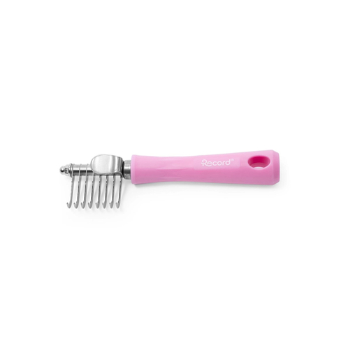 Record Hairmony – pieptene tip greblă pentru îndepărtarea nodurilor la pisicile cu păr lung