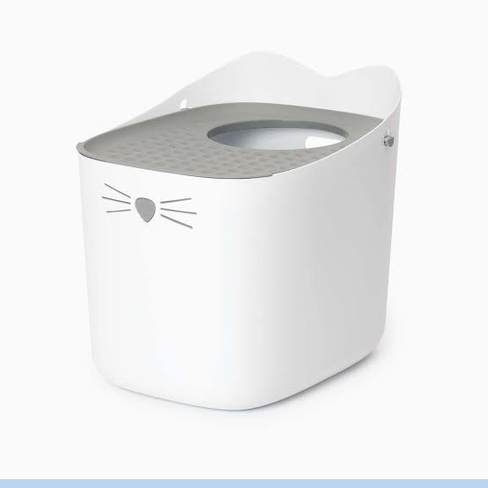 Catit PIXI Litter Box – закрытый туалет для кошек с верхним входом и защитой от рассыпания наполнителя