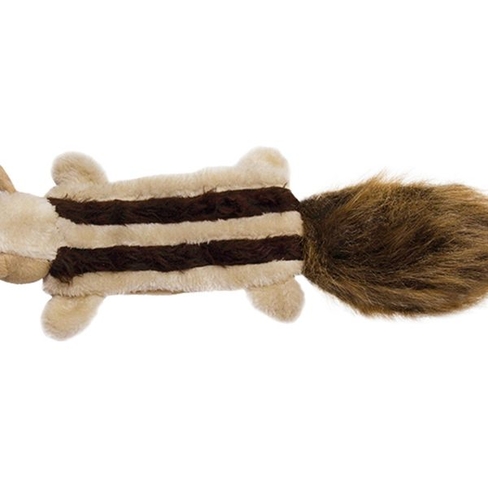 Jucărie din pluș SQUEAKY Plush Toy – Striped Squirrel