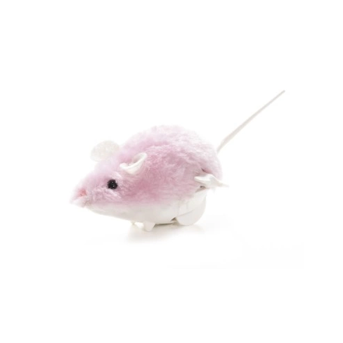 Игрушка заводная мышка Wind Up Mouse Pink 11×6 cm