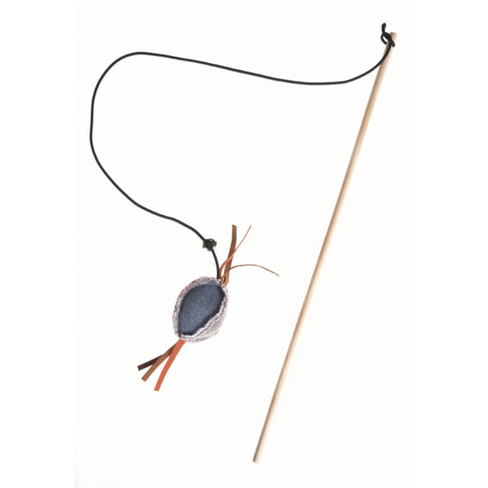 Игрушка-удочка с мячиком Cat&Rina Fabric Ball