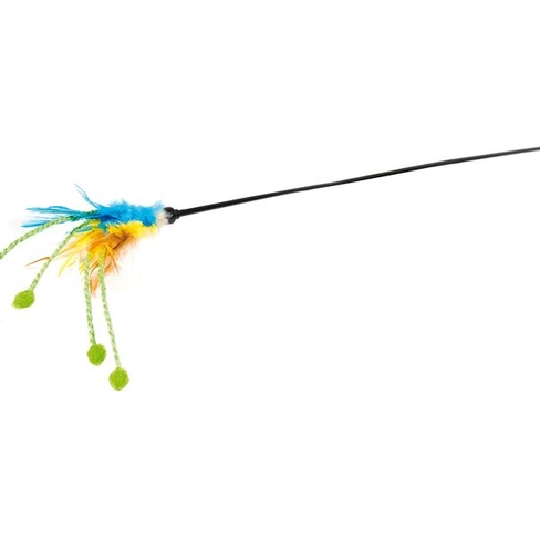 Игрушка-перья на удочке Cat&Rina CM.40