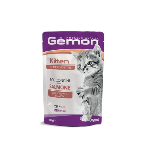 Gemon Kitten Chunkies with Salmon