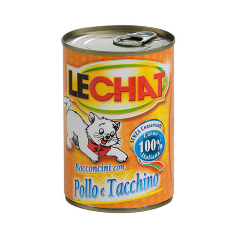 LECHAT Chunkies Chicken and turkey 720gr