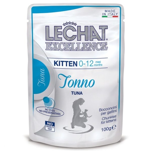 LECHAT EXCELLENCE POUCH KITTEN TUNA