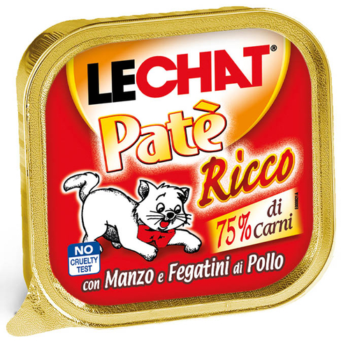 LECHAT Ricco Pate Beef and Chicken Livers
