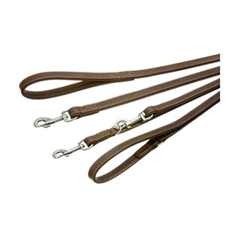 Lesă din piele TIBET BROWN 200cm