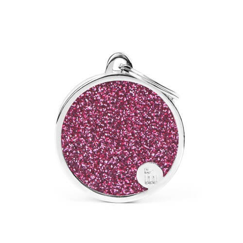 Медальон CERCHIO l GLITTER ROSA SHINE