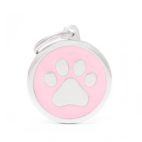 Медальон PINK BIG CIRCLE PAW