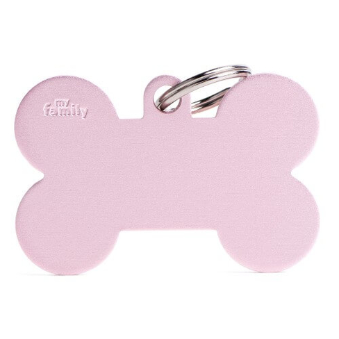 Medalion BONE PINK ALU