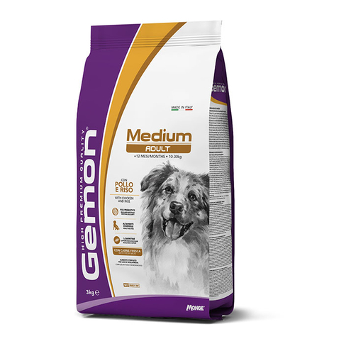 GEMON Dry Medium Adult with Chicken and Rice