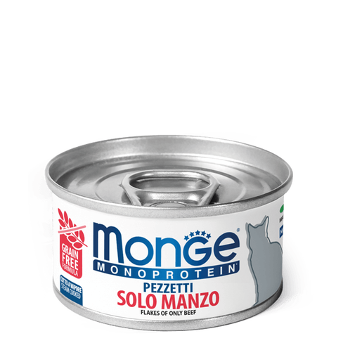 MONGE CAT FLAKES MONOPROTEIN BEEF 80gr
