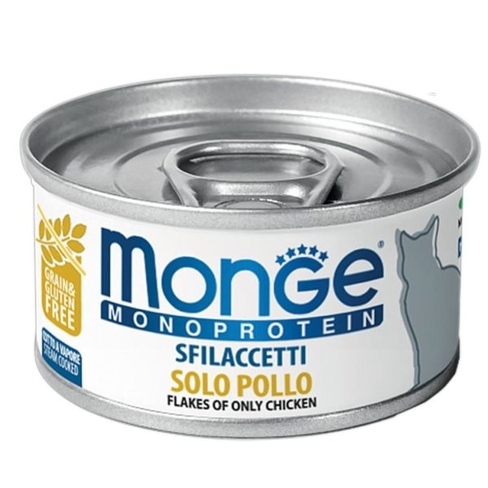 MONGE CAT FLAKES MONOPROTEIN CHICKEN 80gr