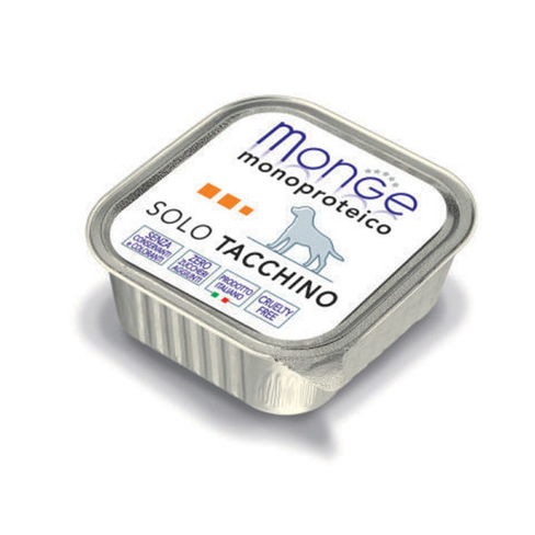 MONGE DOG SOLO Pate 100% turkey 150gr
