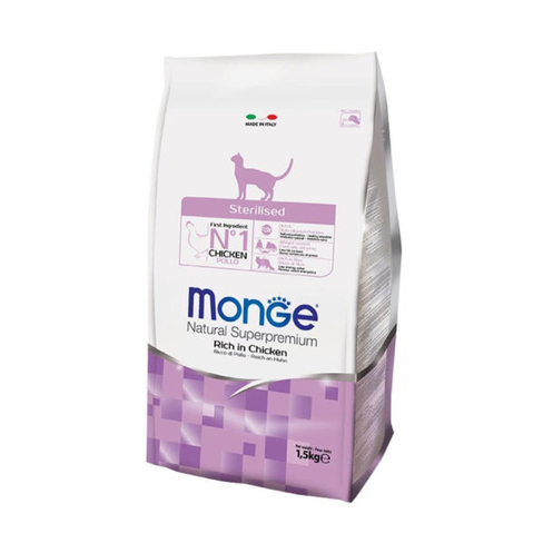 MONGE DRY CAT STERILISED