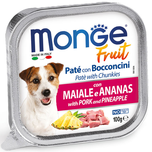 MONGE Dog Fruit Pork/Pineapple