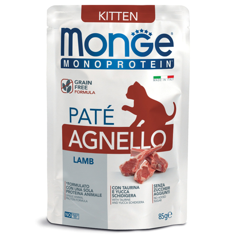 Monge Monoprotein Paté Lamb Kitten