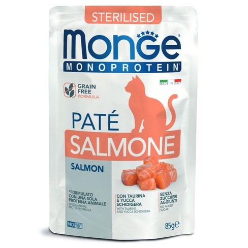 Monge Monoprotein Paté Salmon Sterilised