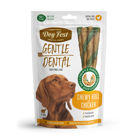 Dog Fest Chewy roll with chicken