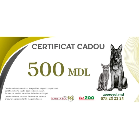 Certificat Cadou 500lei