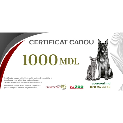 Certificat Cadou 1000lei