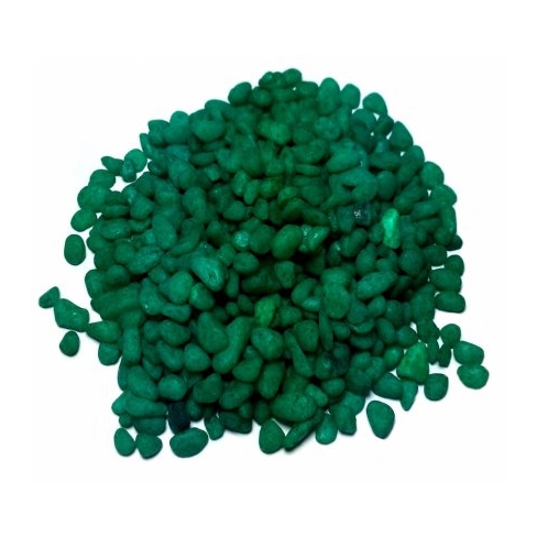 Pietriș pentru acvariu grass green gravel 2-3mm 0,5kg