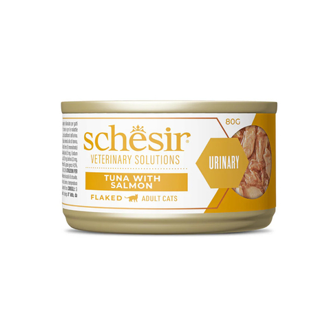 Schesir Veterinary Solution Urinary Flacked Tuna with Salmon