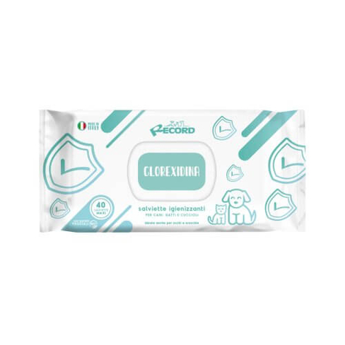 Салфетки RECORD Maxi Chlorhexiine 40pcs