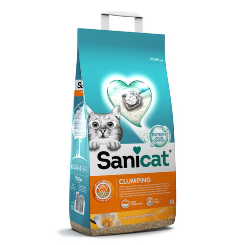SANICAT CLUMPING VANILLE-MANDARINE