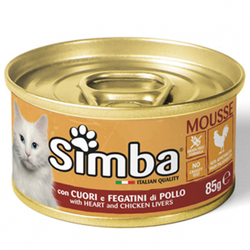 SIMBA CAT Pate with heart and chicken liver 85gr