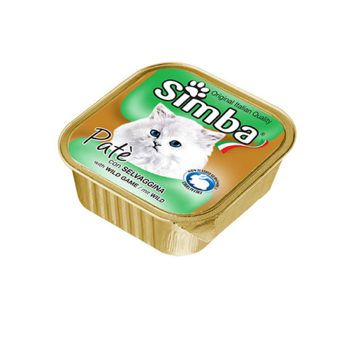 SIMBA CAT Pate with wild games 100gr