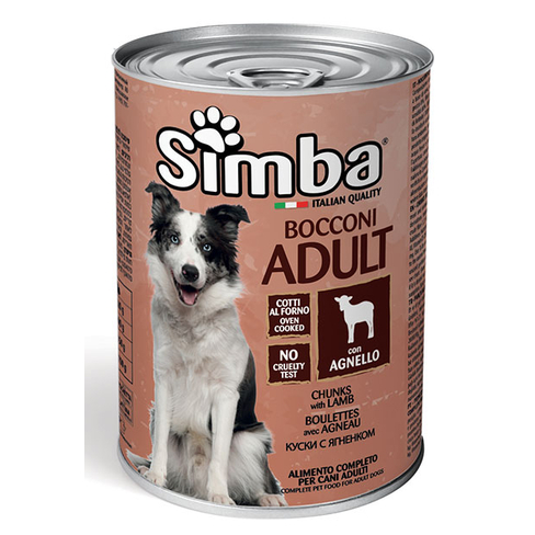 SIMBA DOG Chunks with lamb