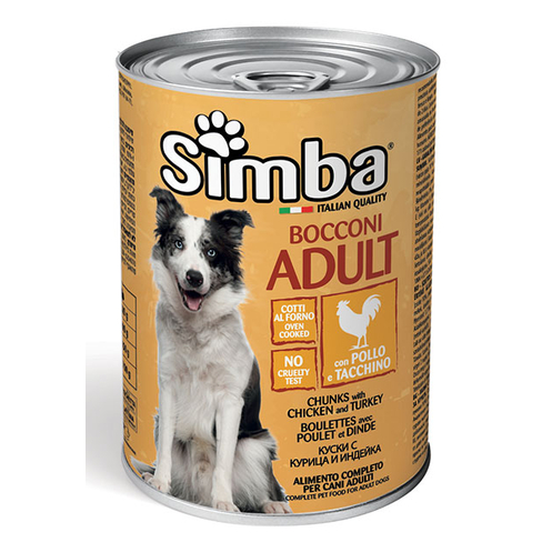 SIMBA DOG Chunks with chicken and turkey