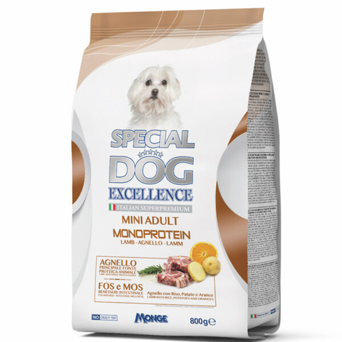 SPECIAL DOG DRY EXC. MINI ADULT MONO LAMB