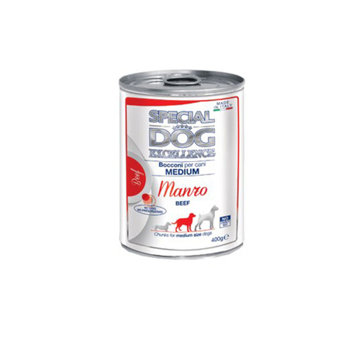 SPECIAL DOG EXC. CHUNKIES MEDIUM ADULT BEEF 400gr