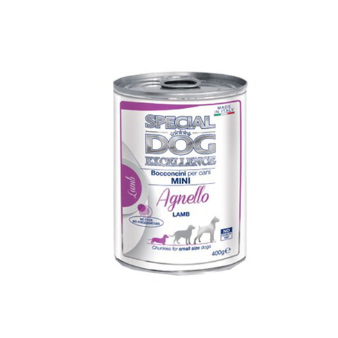 SPECIAL DOG EXC. CHUNKIES MINI ADULT LAMB 400gr
