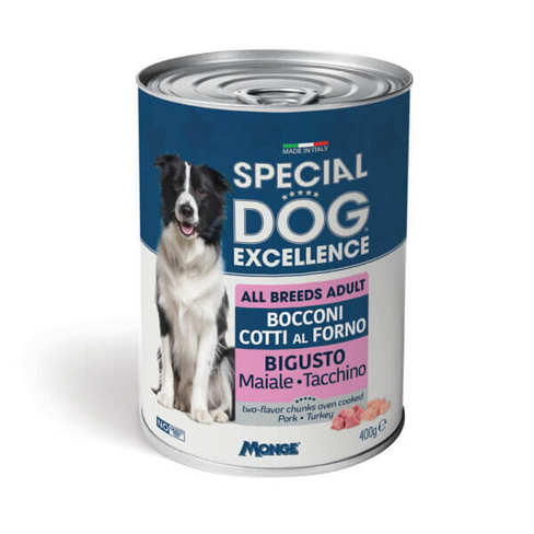 SPECIAL DOG EXC. Chunkies PORC/TURKEY 720gr