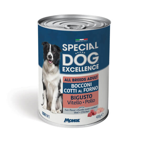 SPECIAL DOG EXC. Chunkies VEAL/CHICKEN 720gr