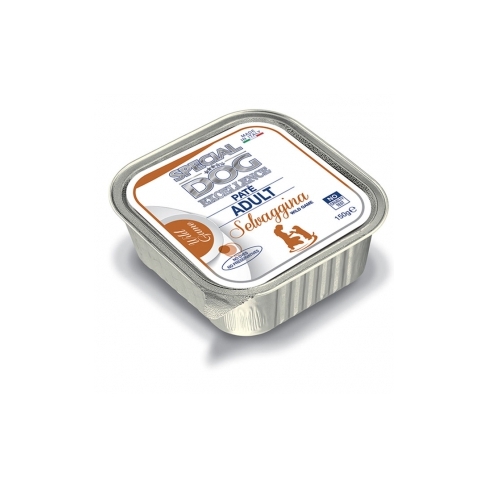 SPECIAL DOG EXCELLENCE PATE ADULT WILD GAMES 150gr