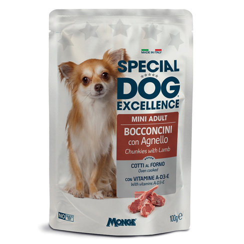 SPECIAL DOG Excellence Mini Adult Chunkies with Lamb