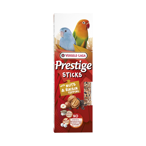 STICKS SMALL Parrot Nuts&Raisin 60gr