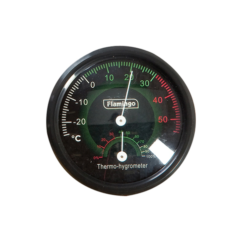 Termohigrometru analog pentru terariu Flamingo