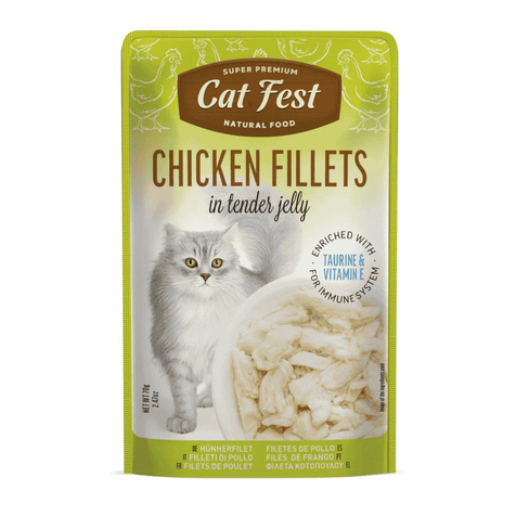 Cat Fest Pouch Chicken Fillets