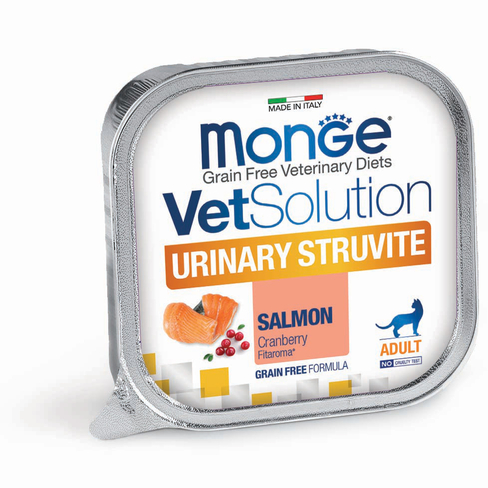 MONGE VETSOLUTION CAT URINARY STRUVITE 100gr